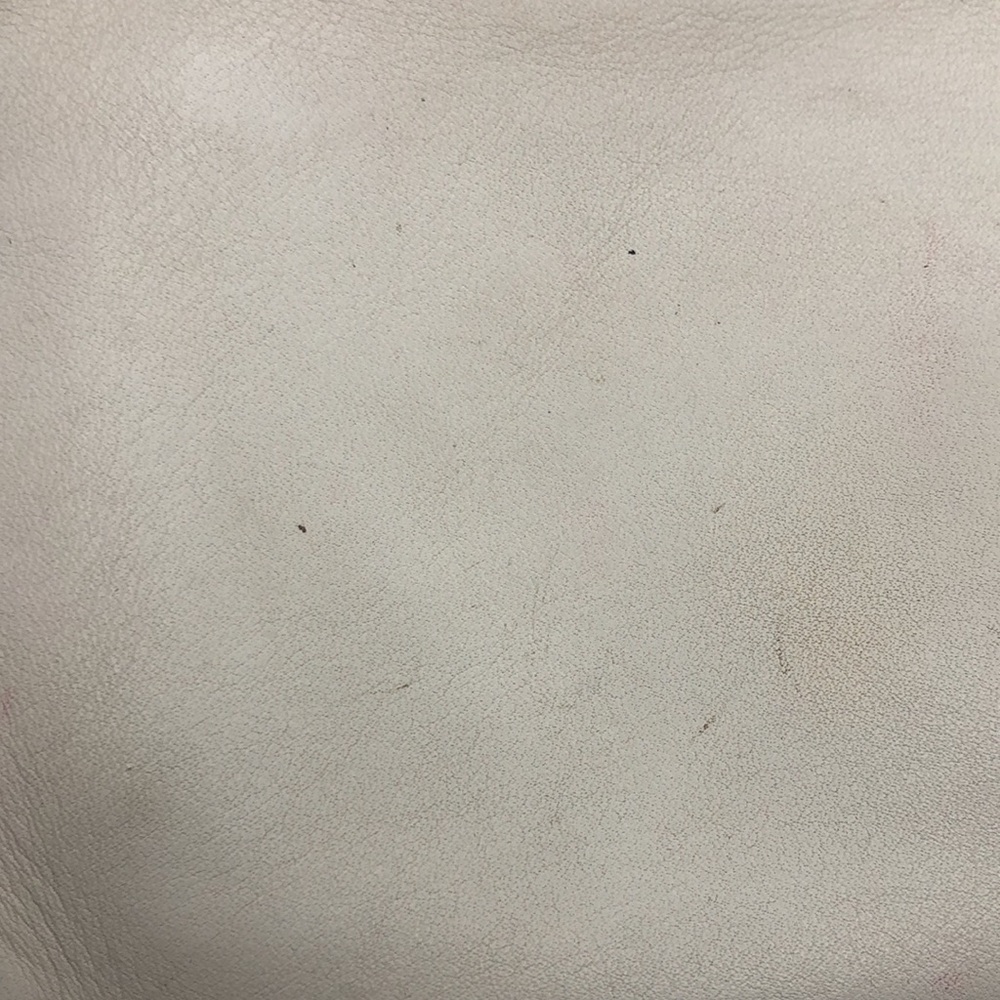 COACH White Saddle Leather Wristlet Buckle Flap Clutch. VTG - Picture 7 of 16